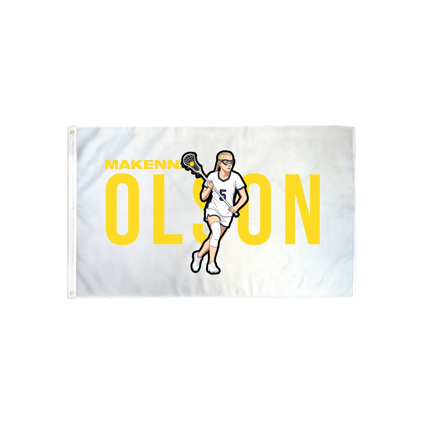 3x5 Flag — Player Name in Classic
