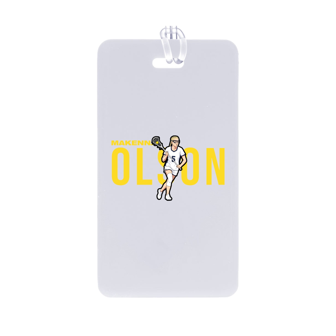 Bag Tag — Player Name in Classic