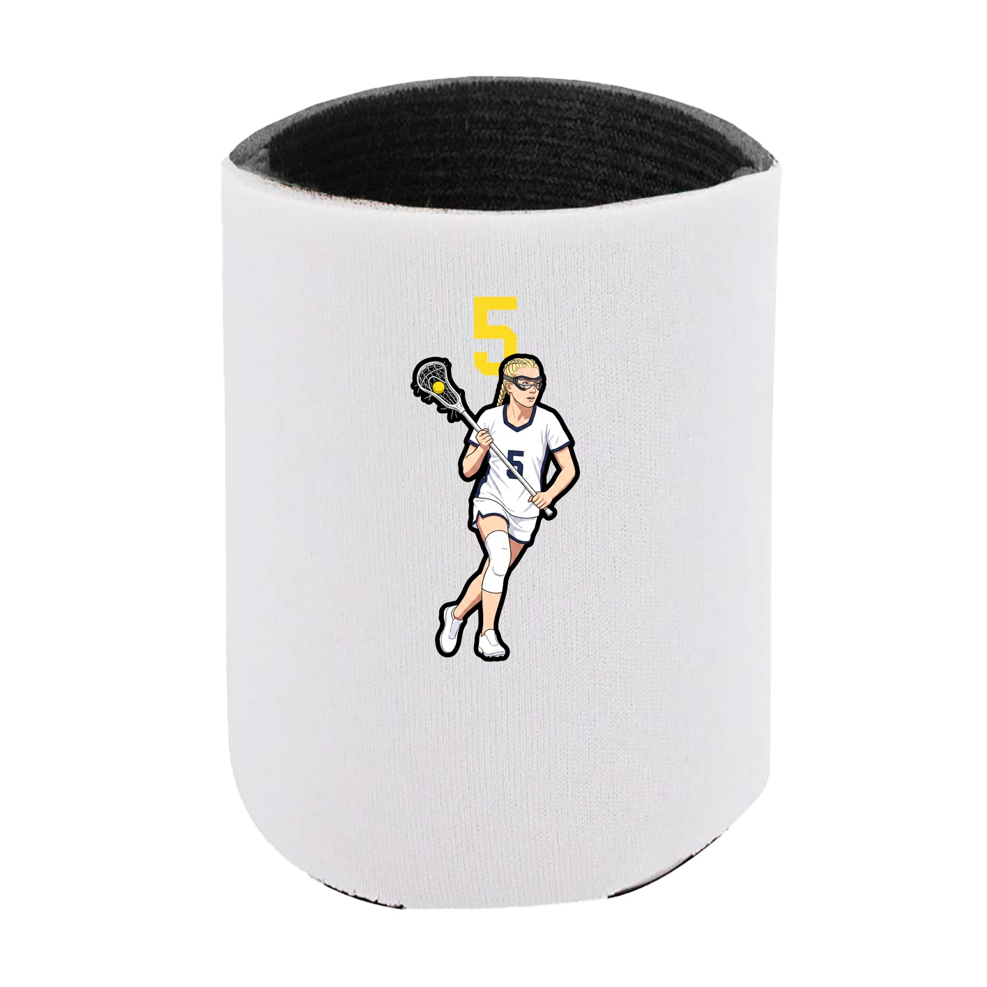 Can Holder — Number Top in White