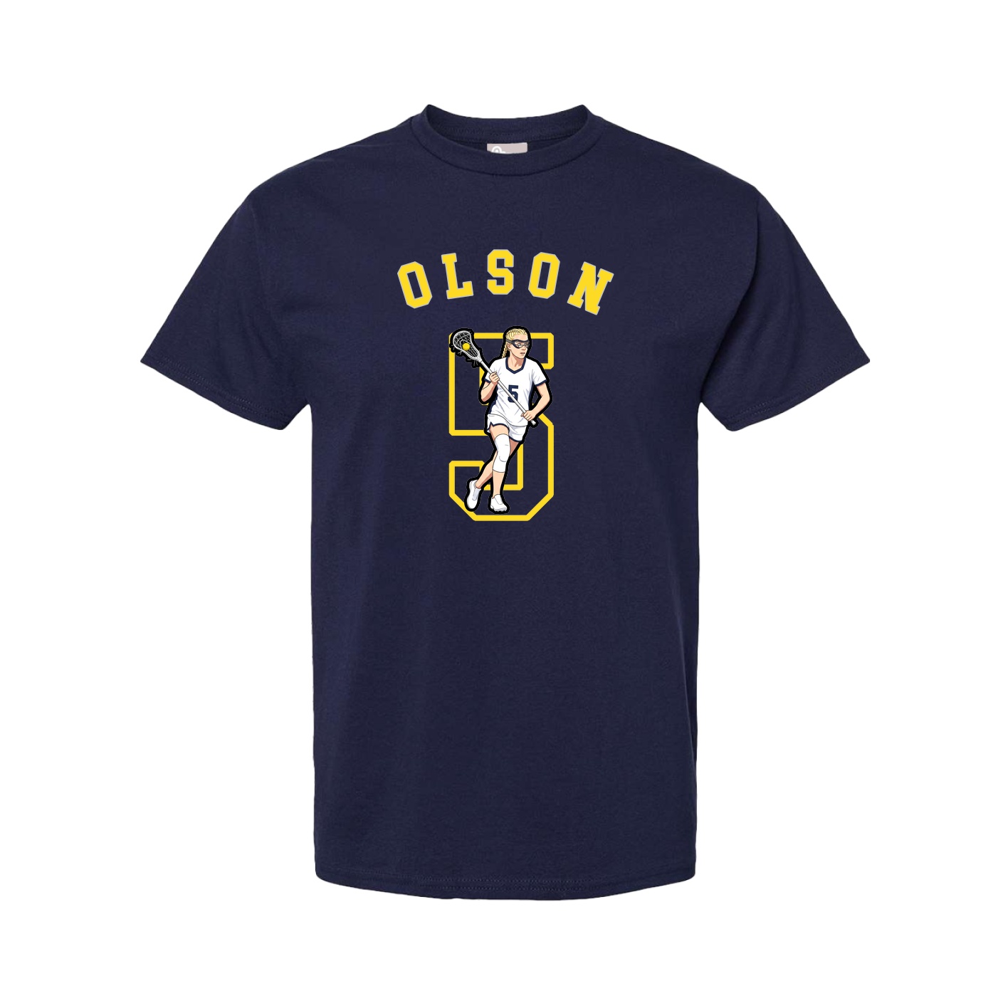 Youth Tee — Shirsey Arch in Navy