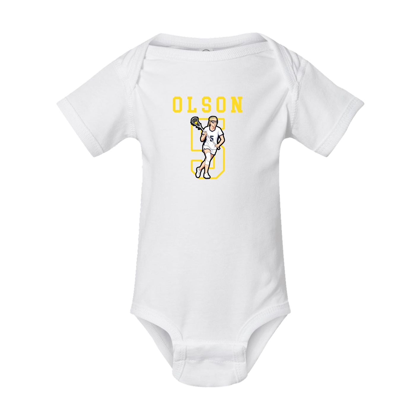 Baby Onesie — Shirsey in White