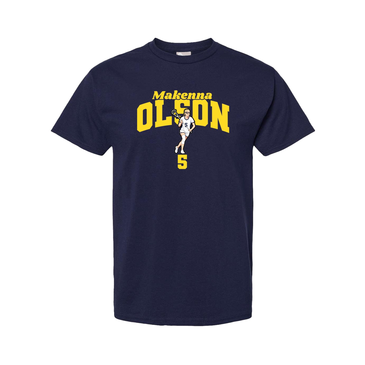 Youth Tee — Signature Arch in Navy