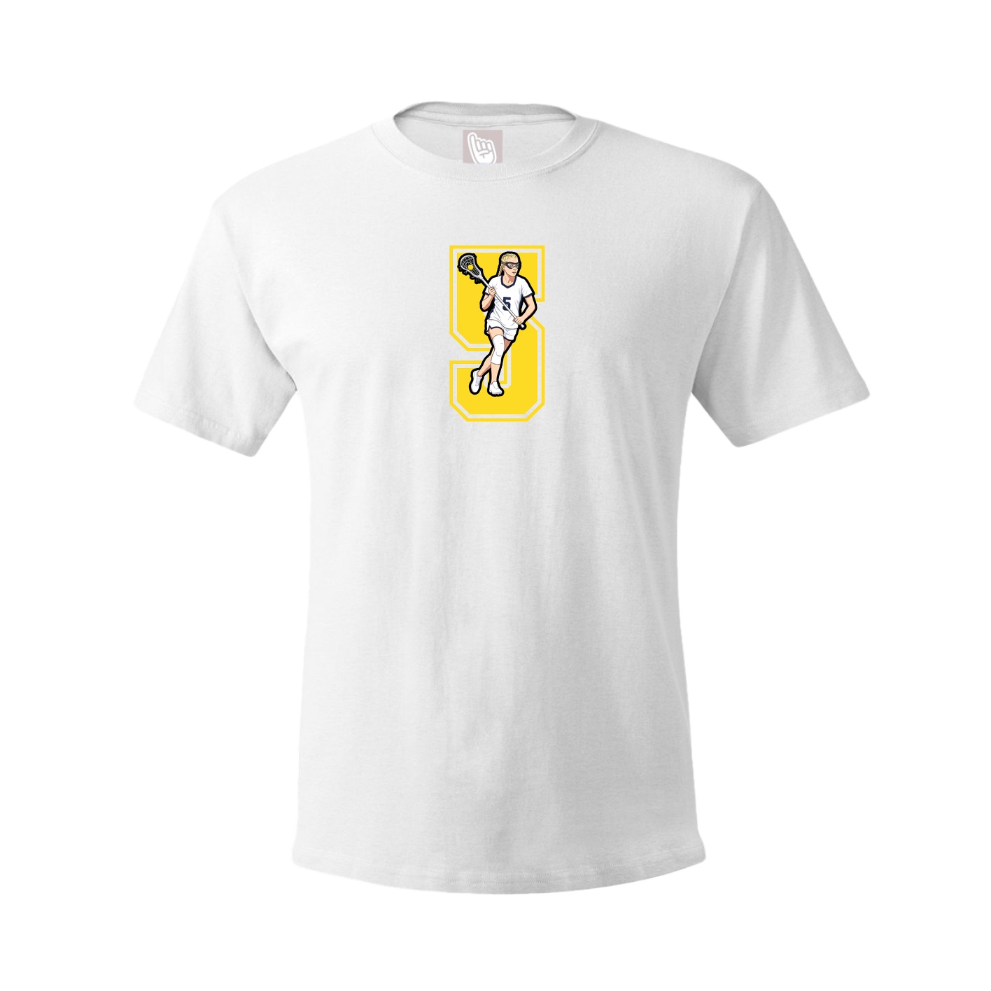 Tee — Number in White