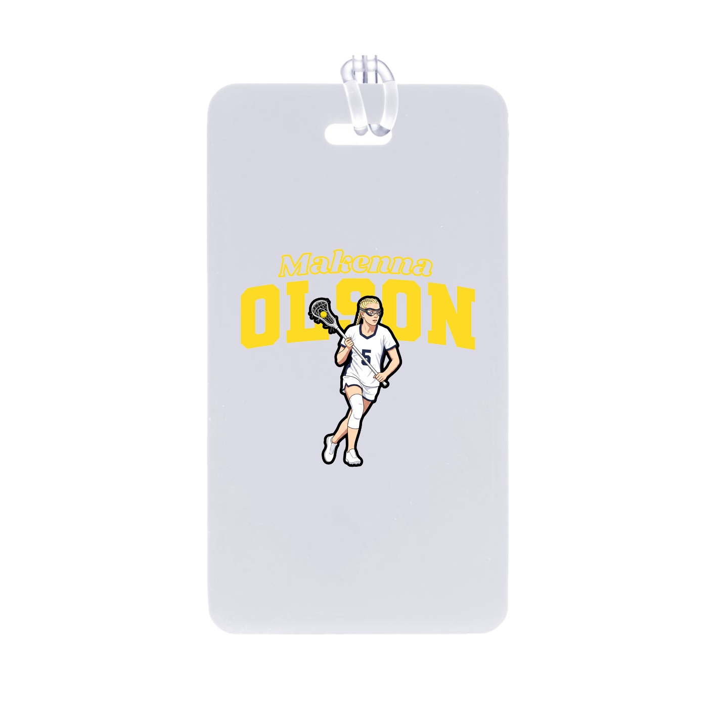 Bag Tag — Name Arch in Classic