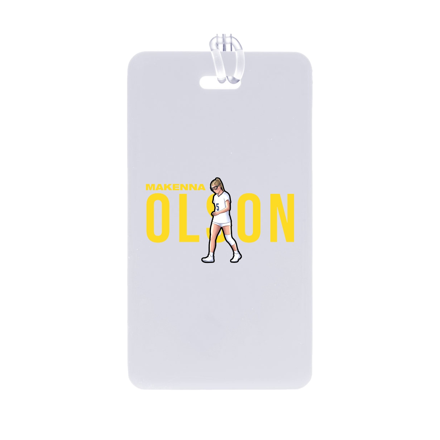 Bag Tag — Player Name in Classic