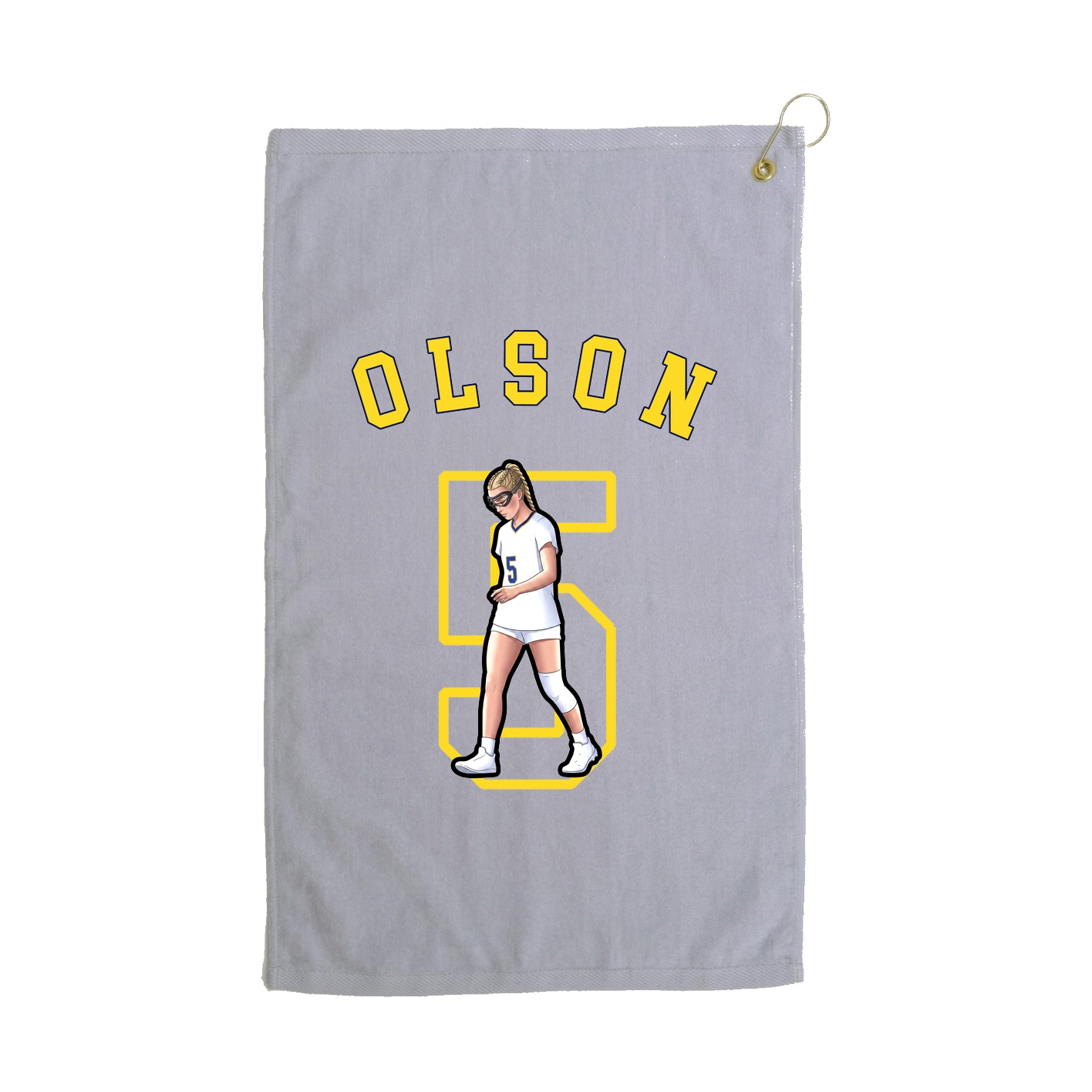 Golf Towel — Shirsey Arch in Grey