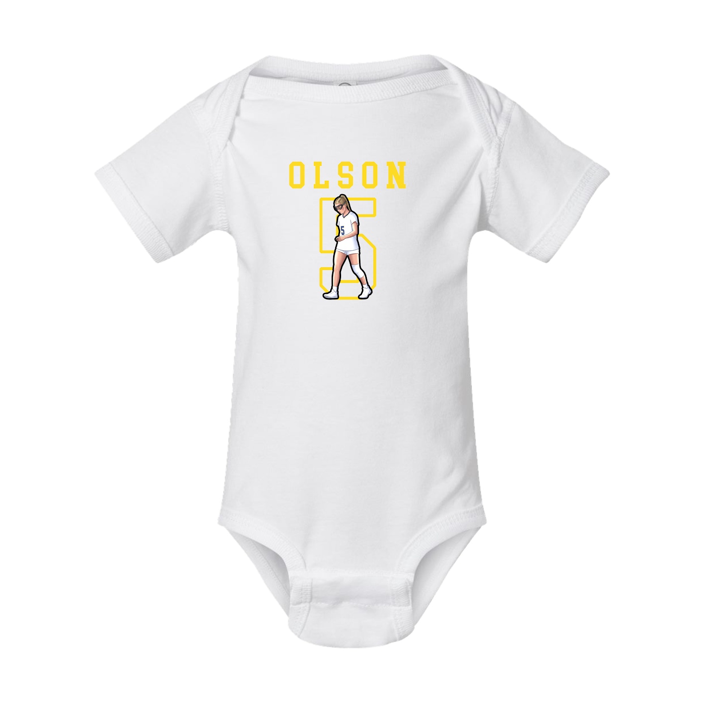 Baby Onesie — Shirsey in White