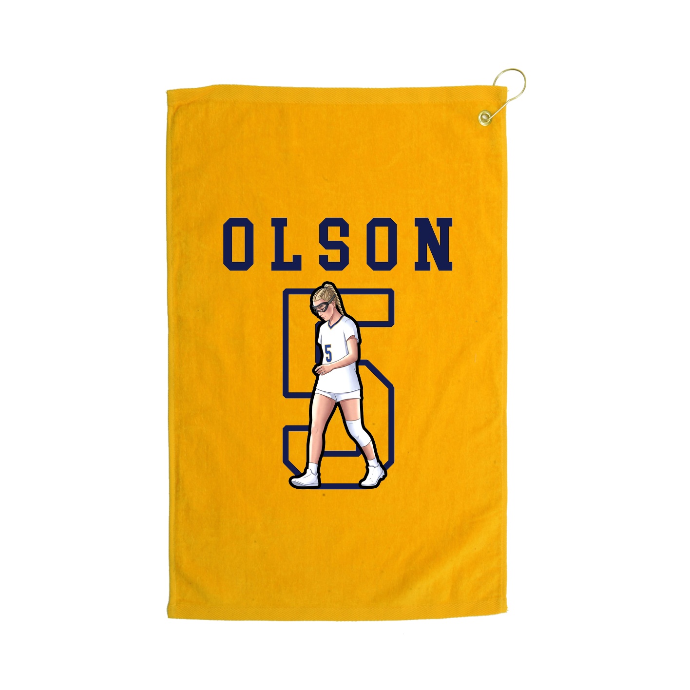 Golf Towel — Shirsey in Gold