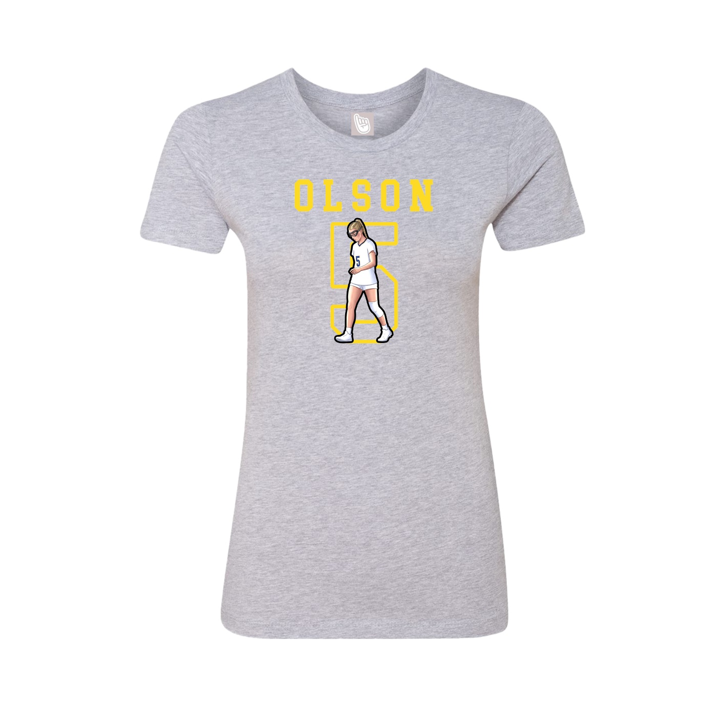 Womens Tee — Shirsey in Grey