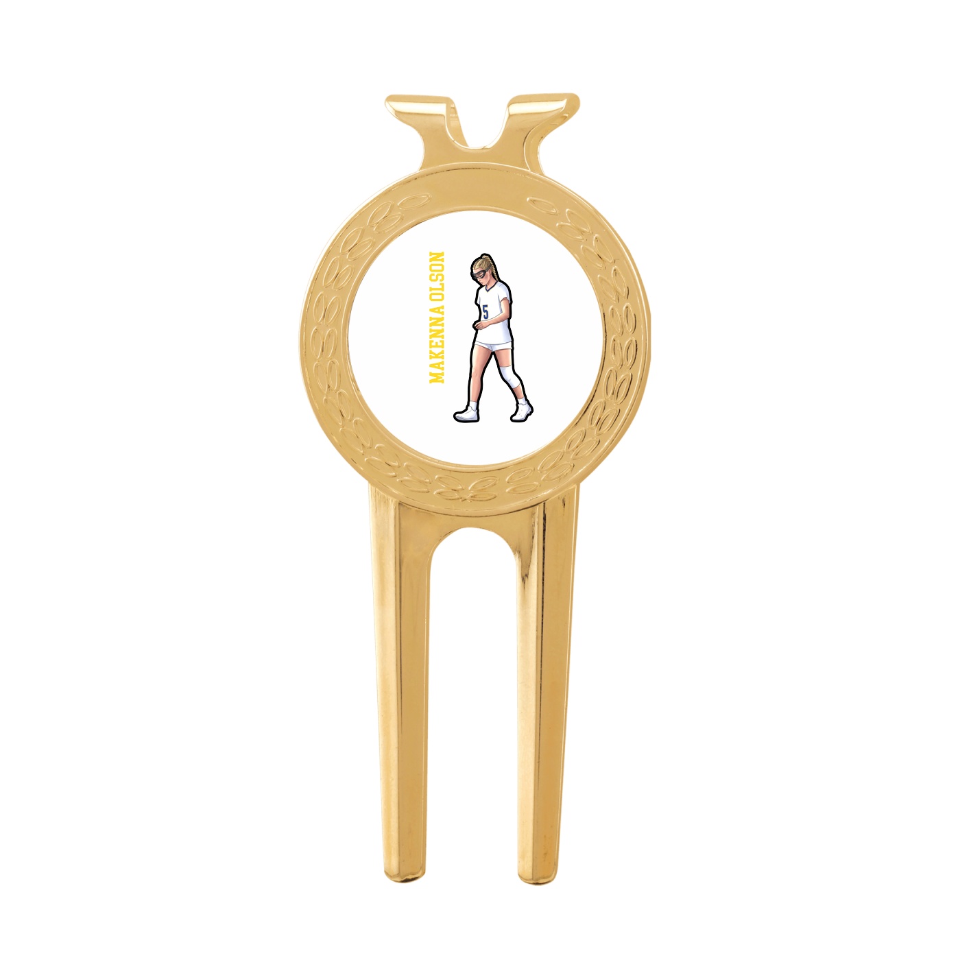 Divot Tool with Ball Marker — Name Vertical in Classic