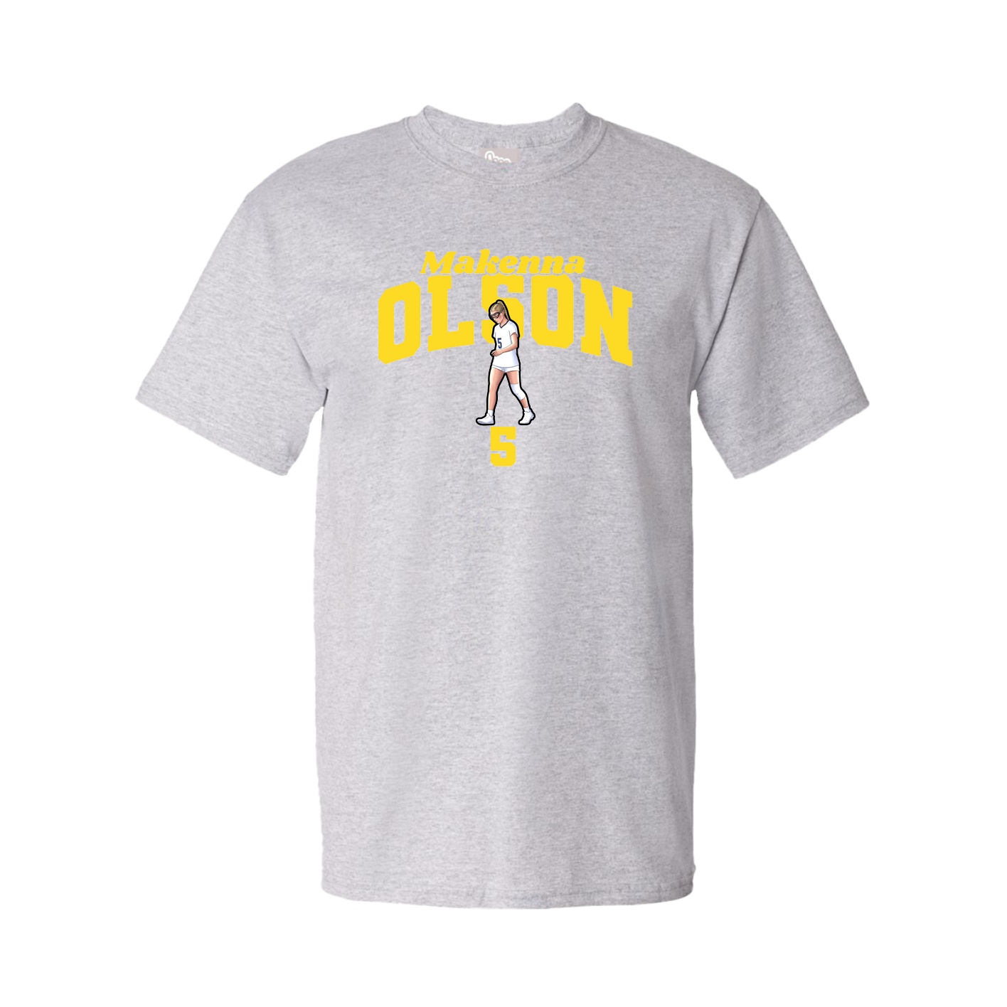 Youth Tee — Signature Arch in Grey