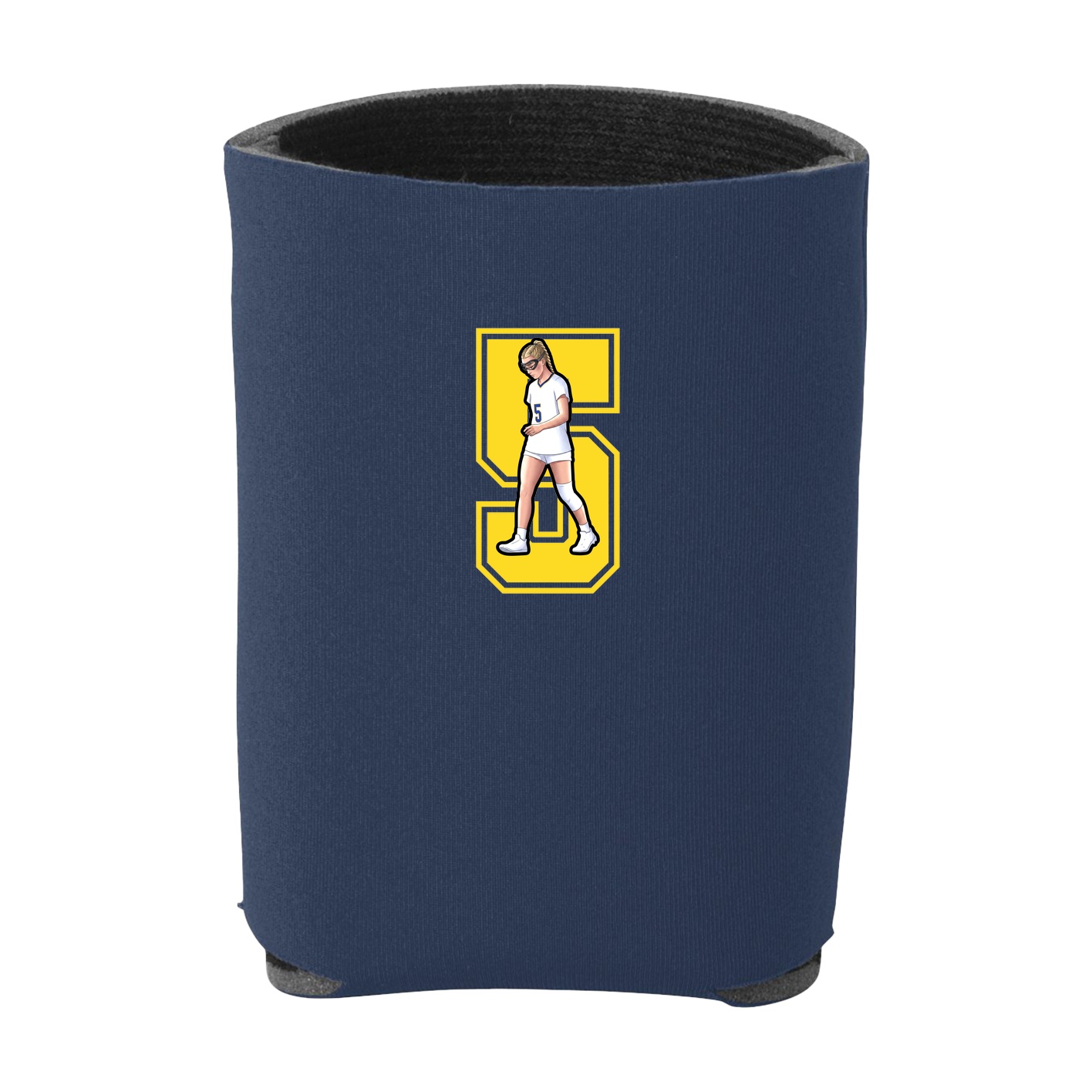 Can Holder — Number in Navy