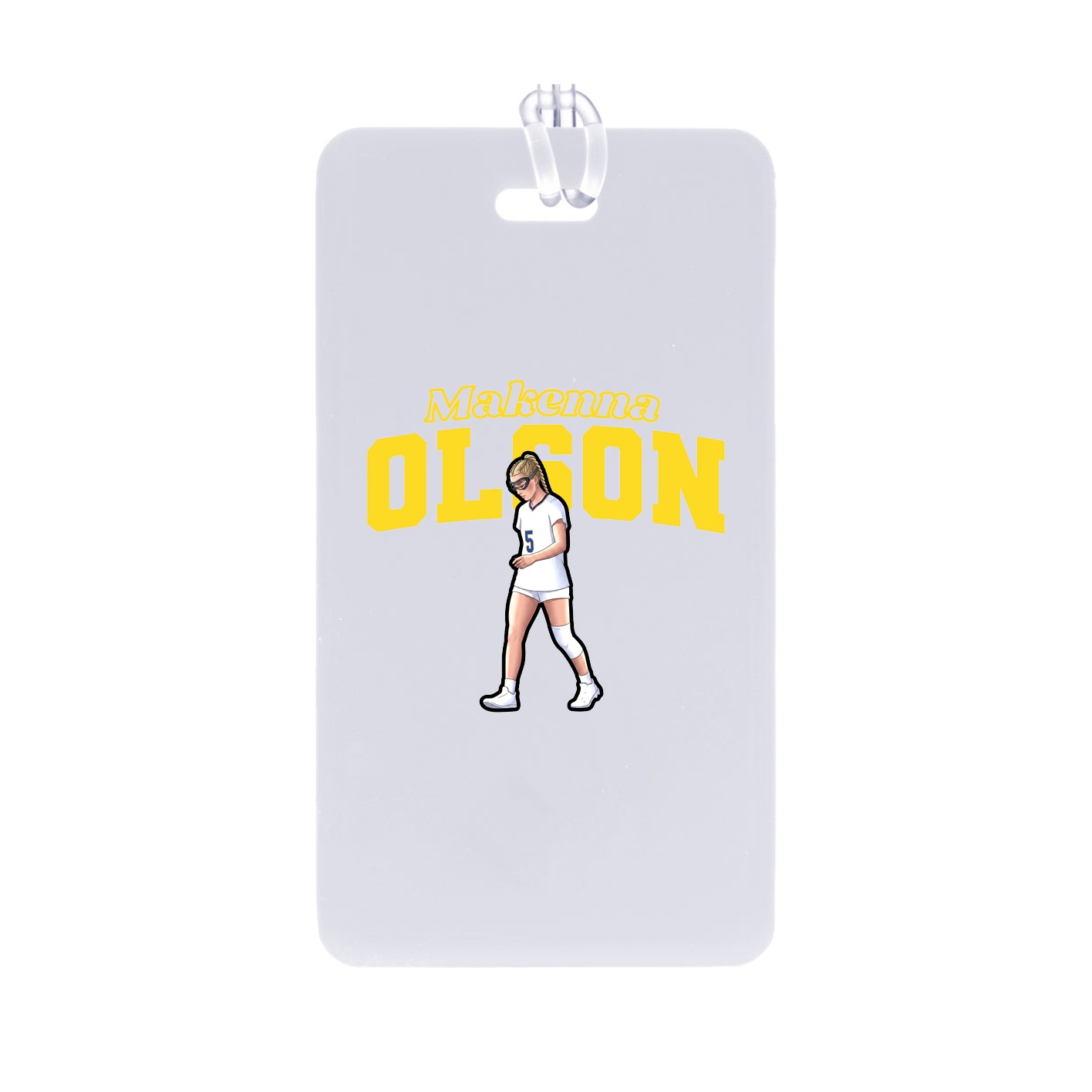 Bag Tag — Name Arch in Classic