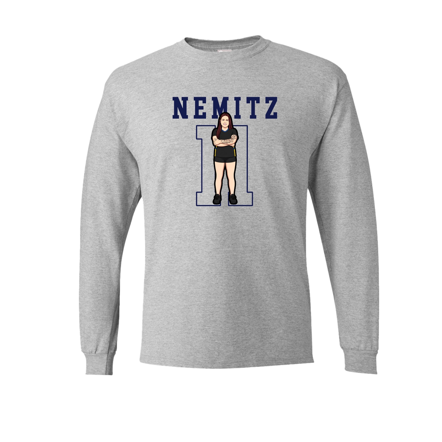 NIL Club Long Sleeve Tee