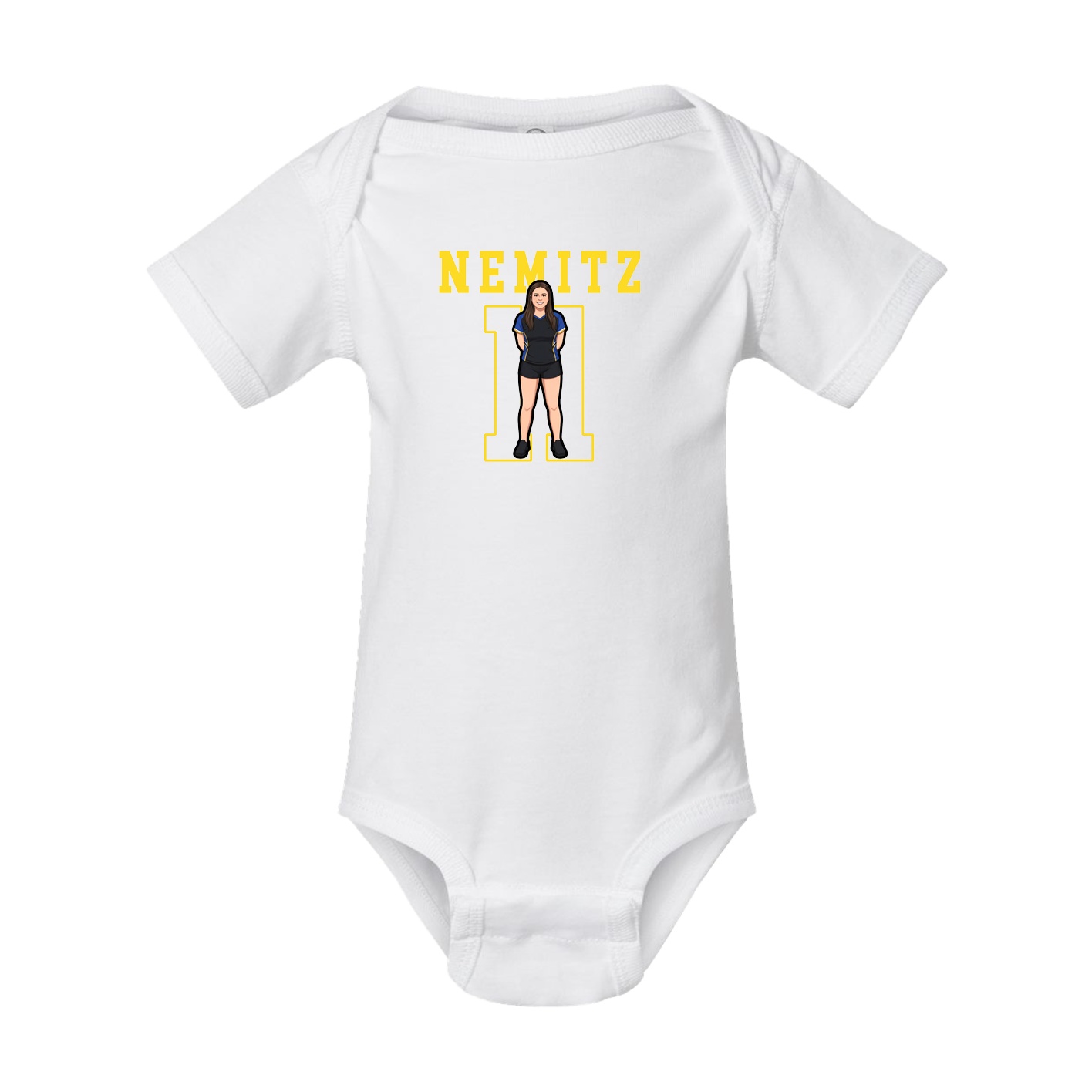 Baby Onesie — Shirsey in White