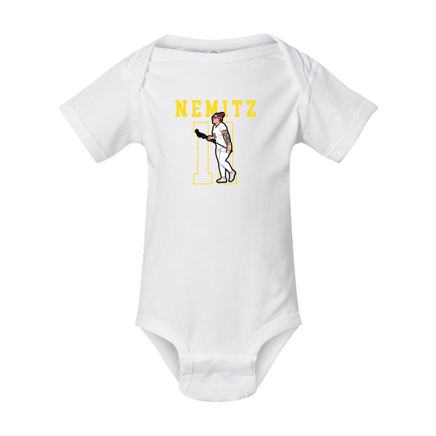 Baby Onesie — Shirsey in White