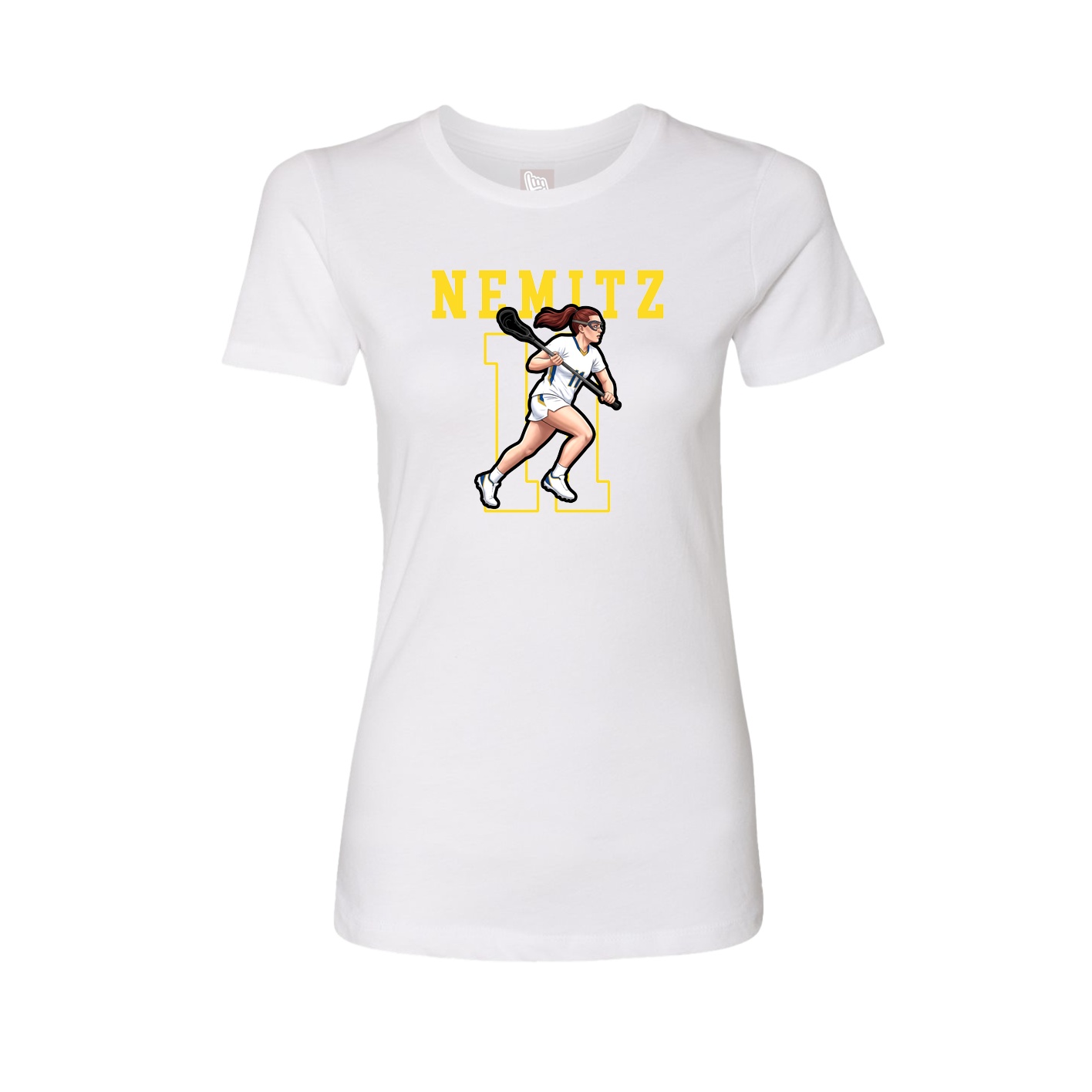 Fitted Women's Tee — Shirsey in White