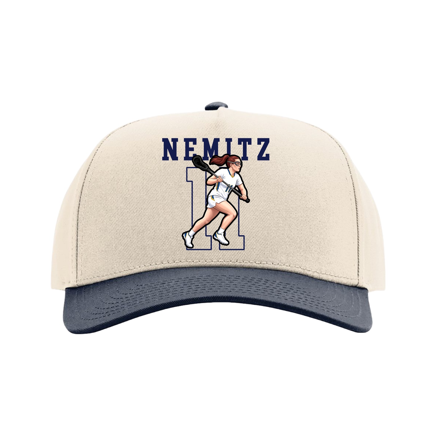 Full Fabric Five-Panel Champ Cap
