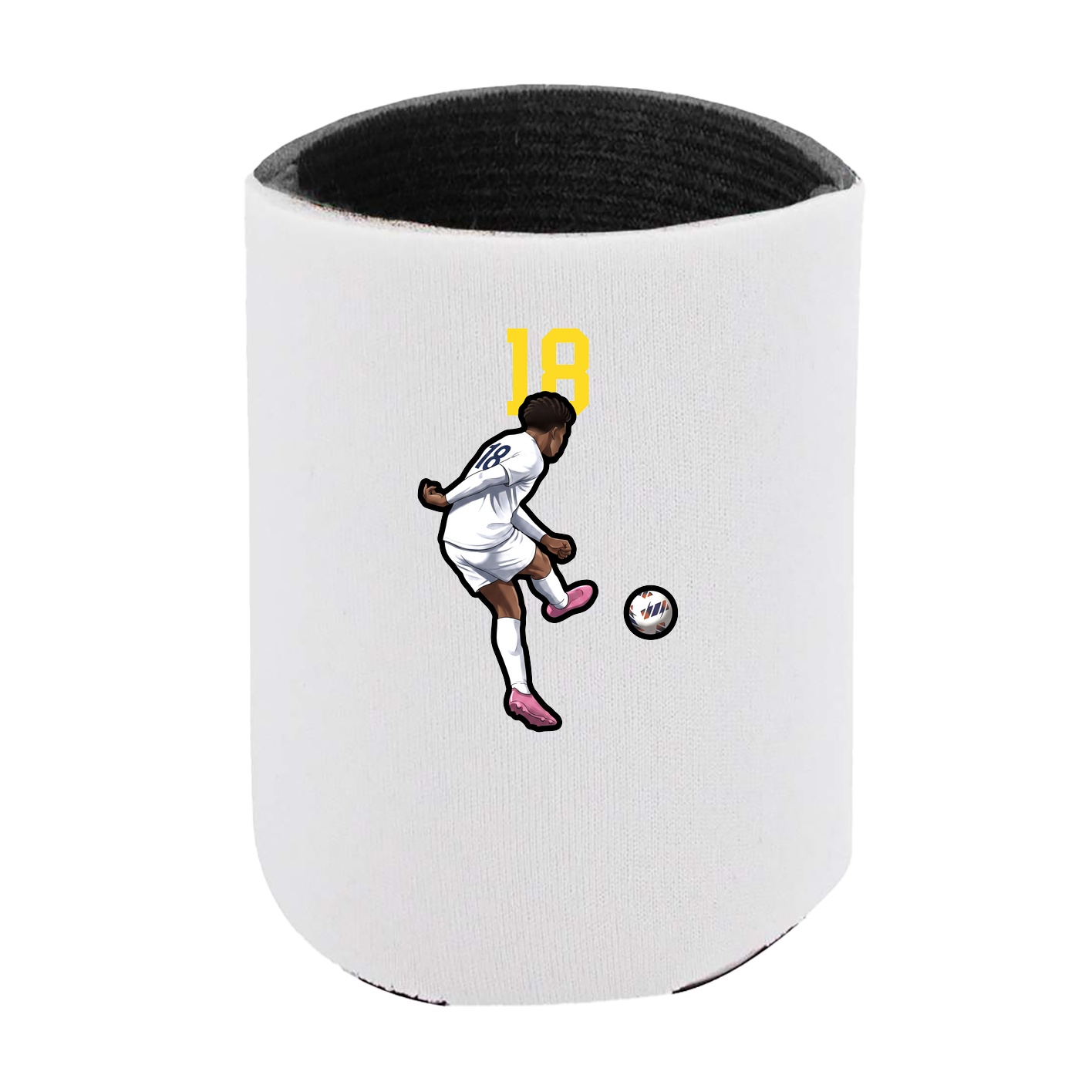 Can Holder — Number Top in White