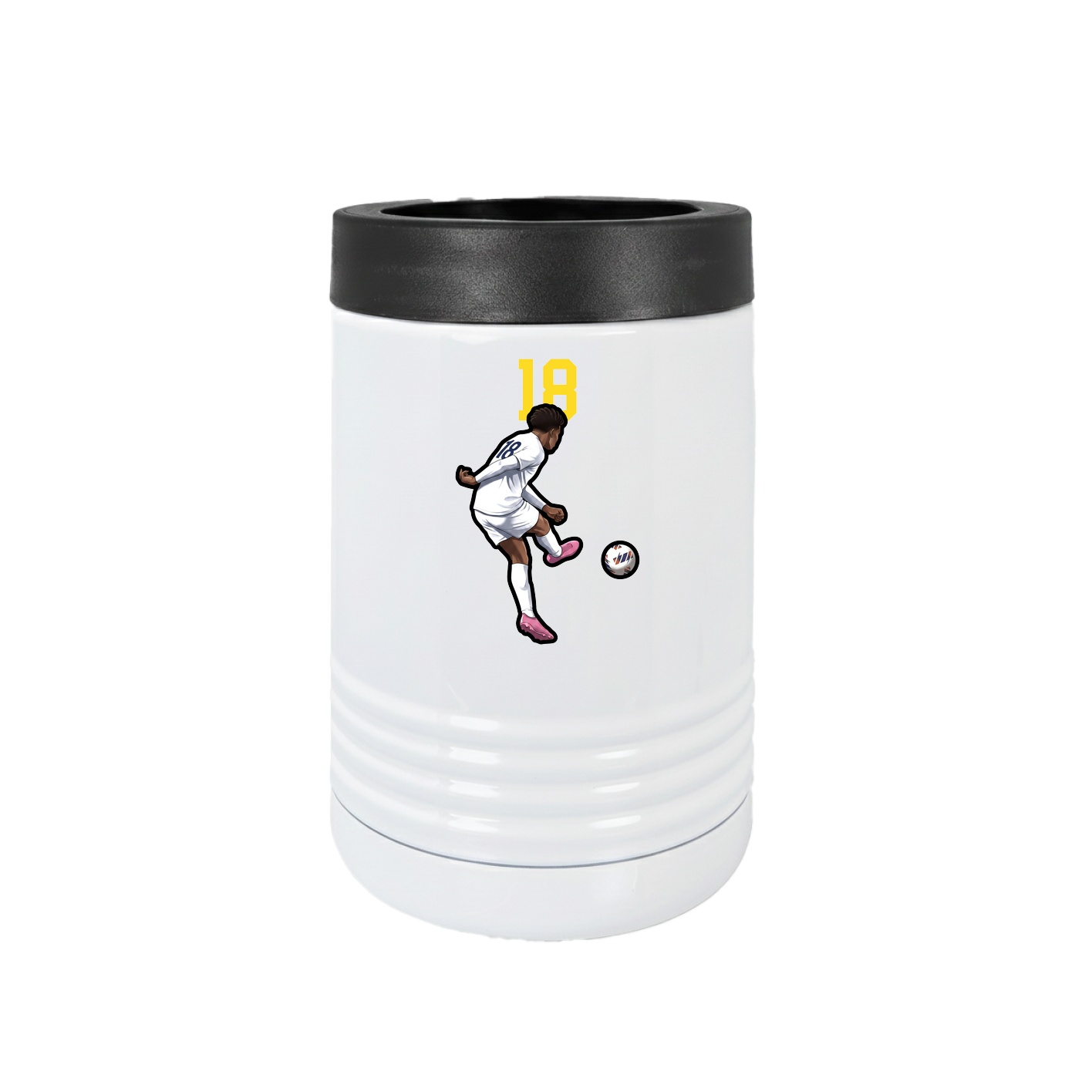 Beverage Holder — Number Top in White