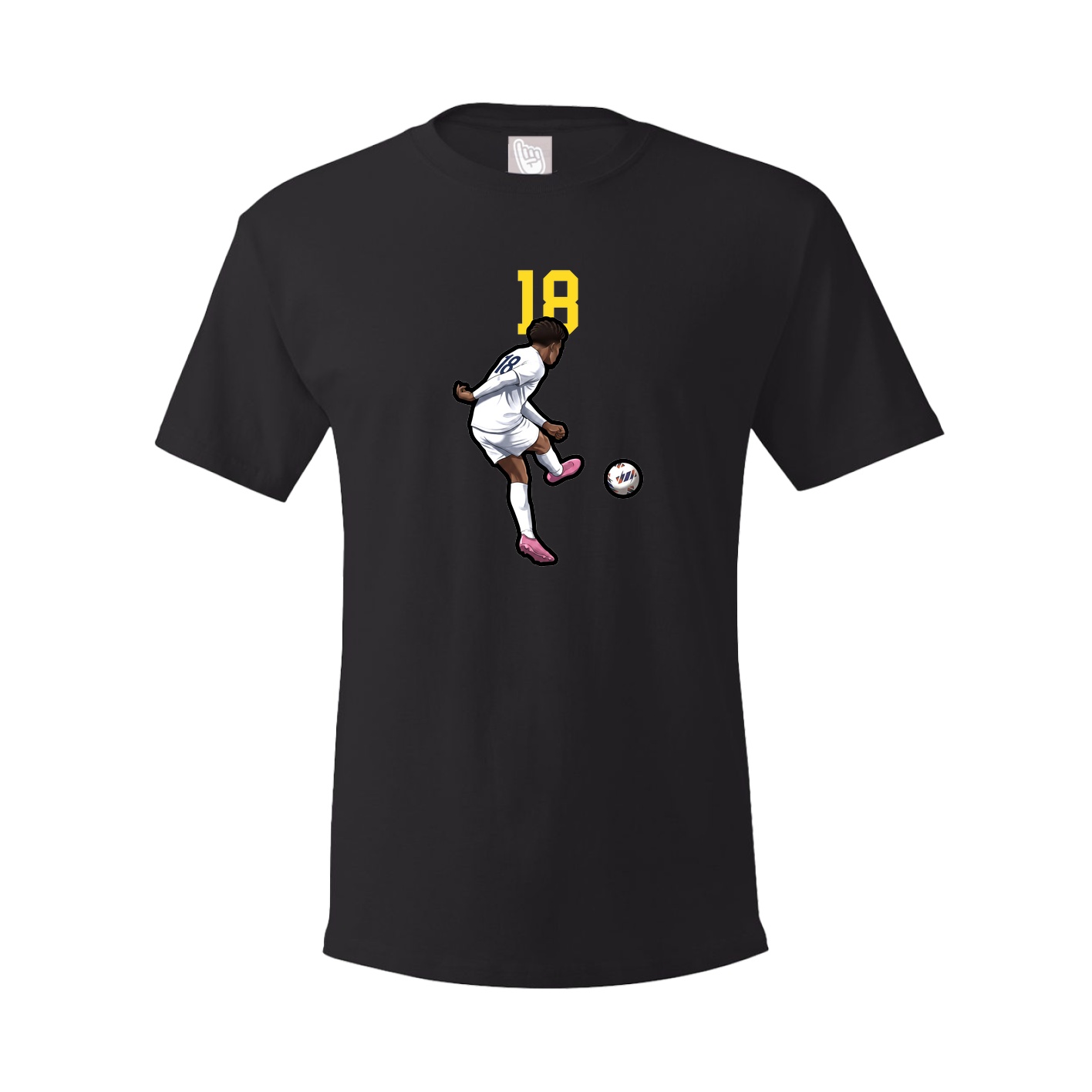 Tee — Number Top in Black