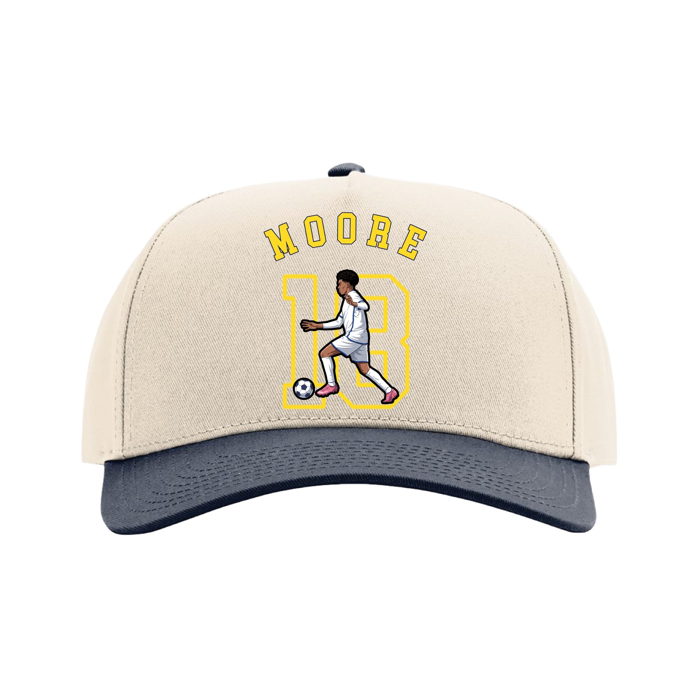 Full Fabric Five-Panel Champ Cap