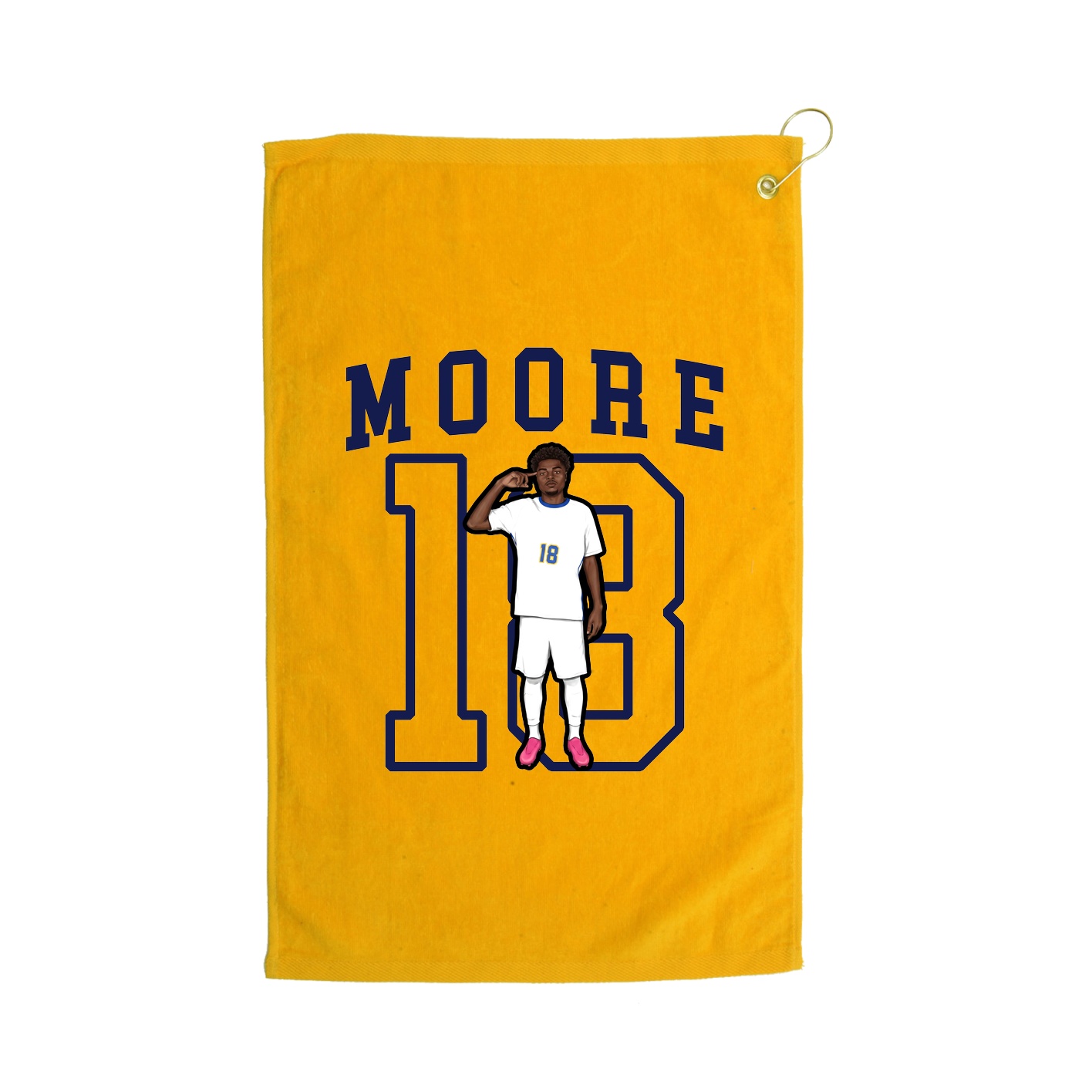 Golf Towel — Shirsey in Gold