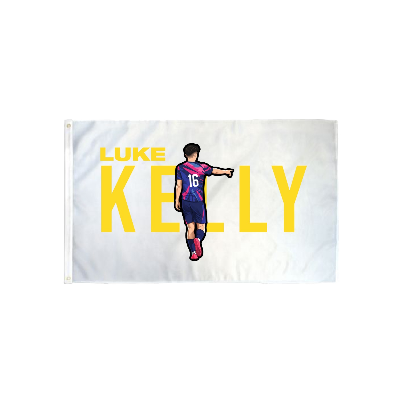 3x5 Flag — Player Name in Classic