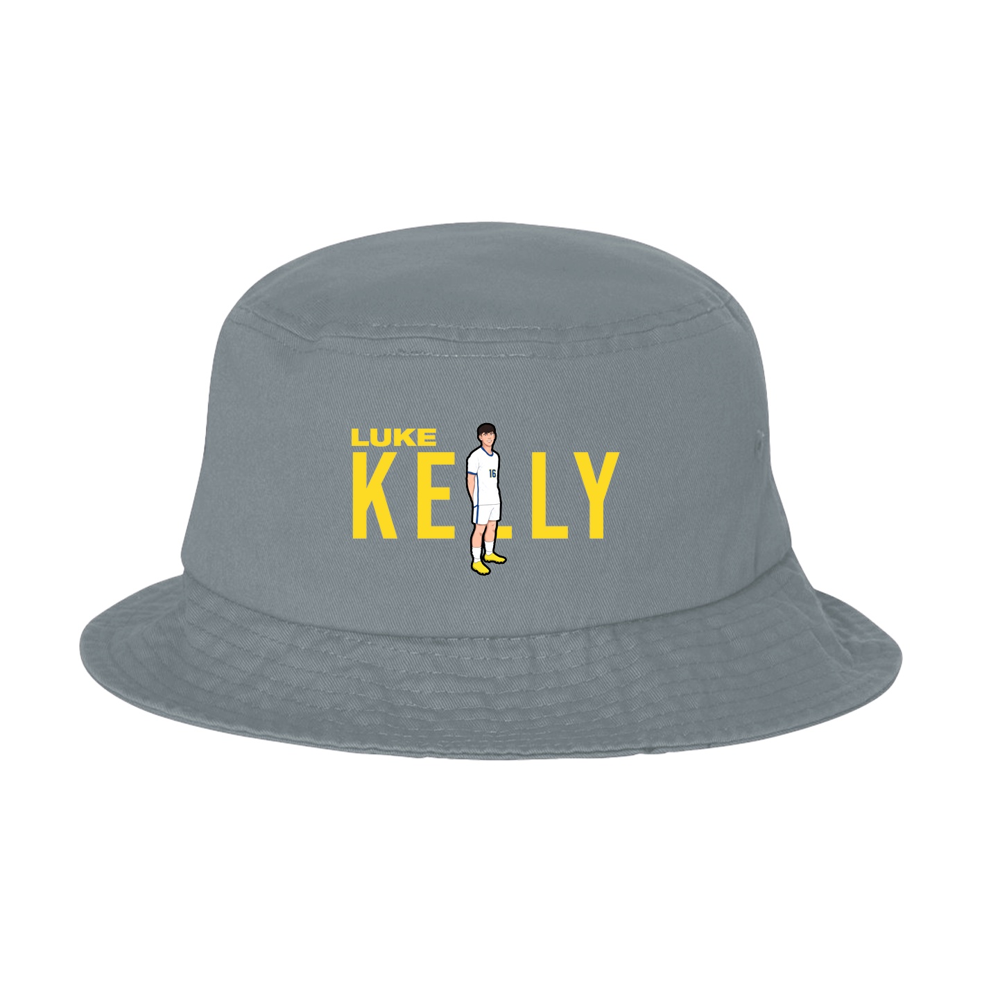 Bucket Cap — Player Name in Grey