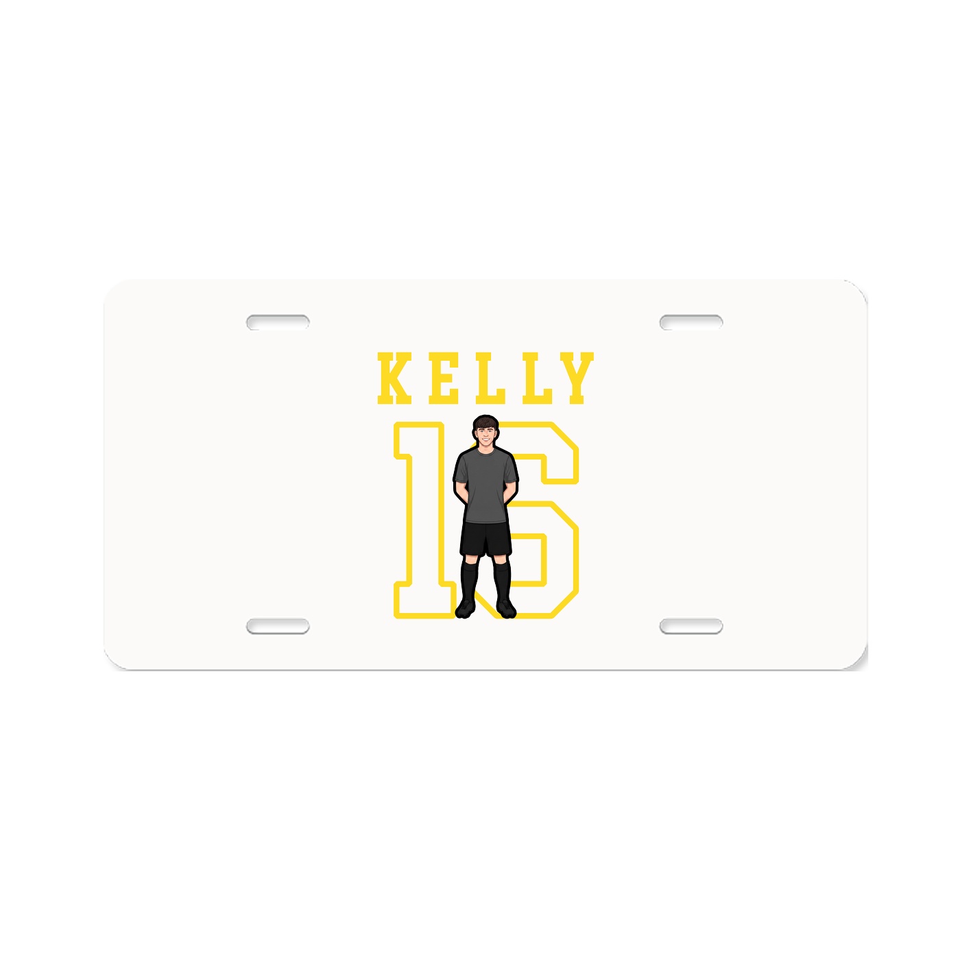 License Plate — Shirsey in Classic