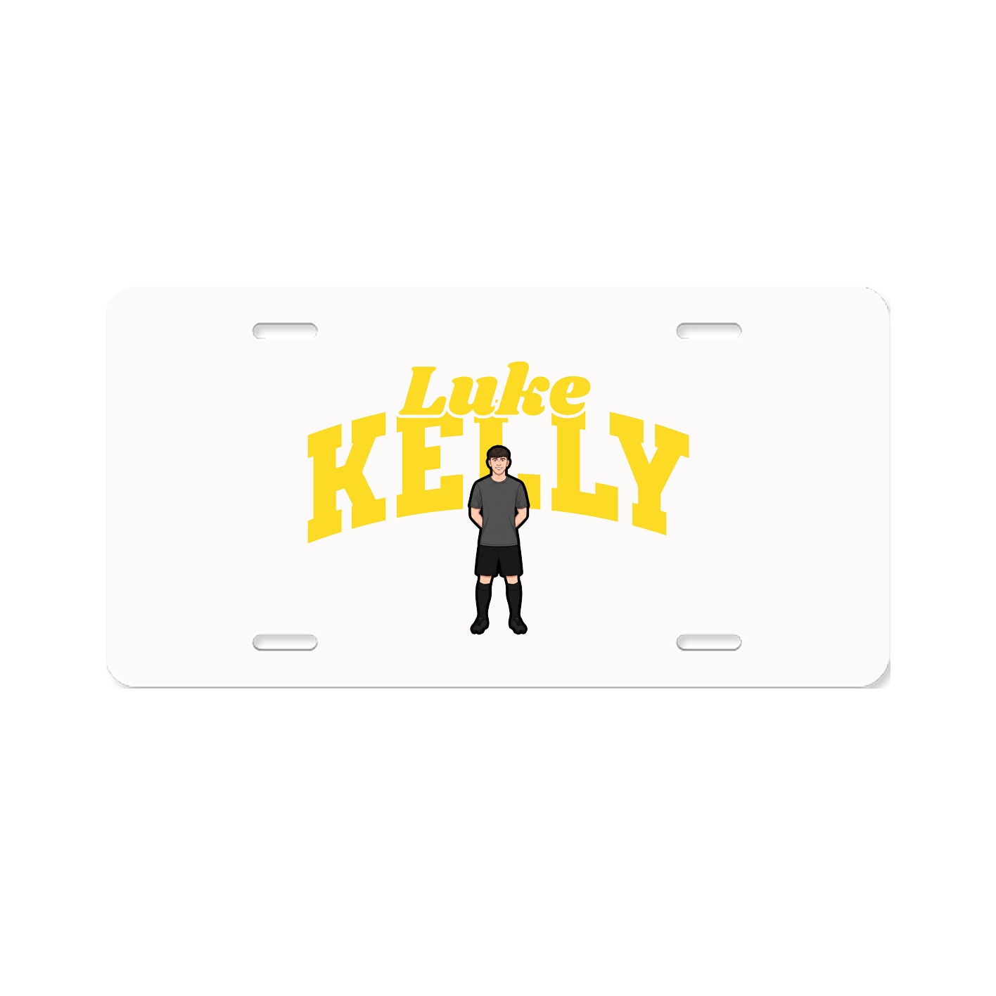 License Plate — Signature Arch in Classic