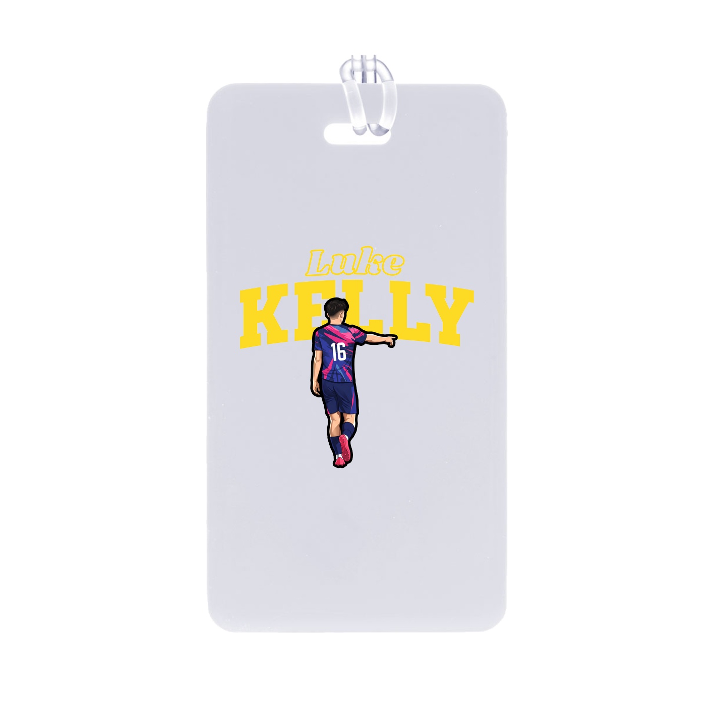 Bag Tag — Name Arch in Classic