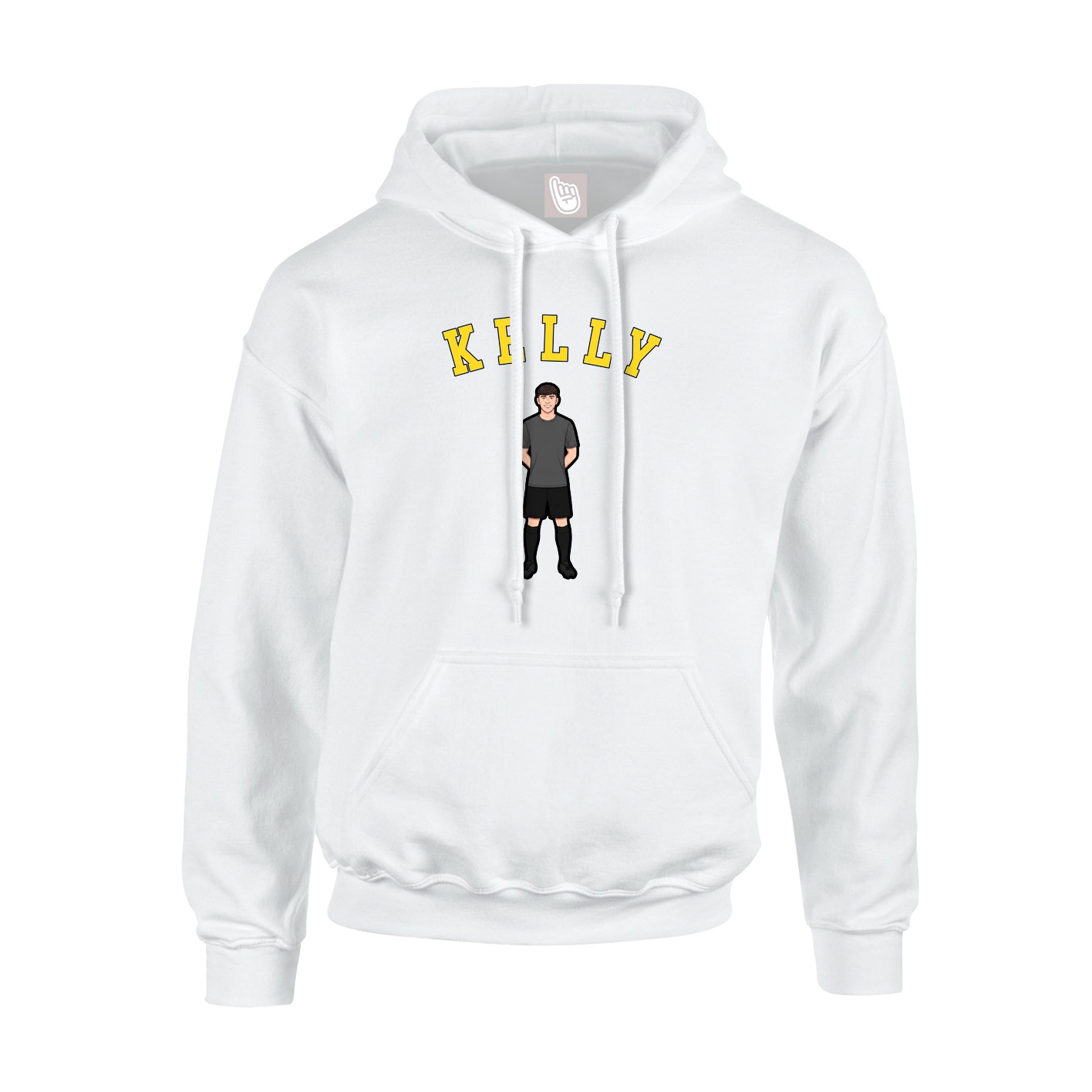 Hoodie — Shirsey Arch in White