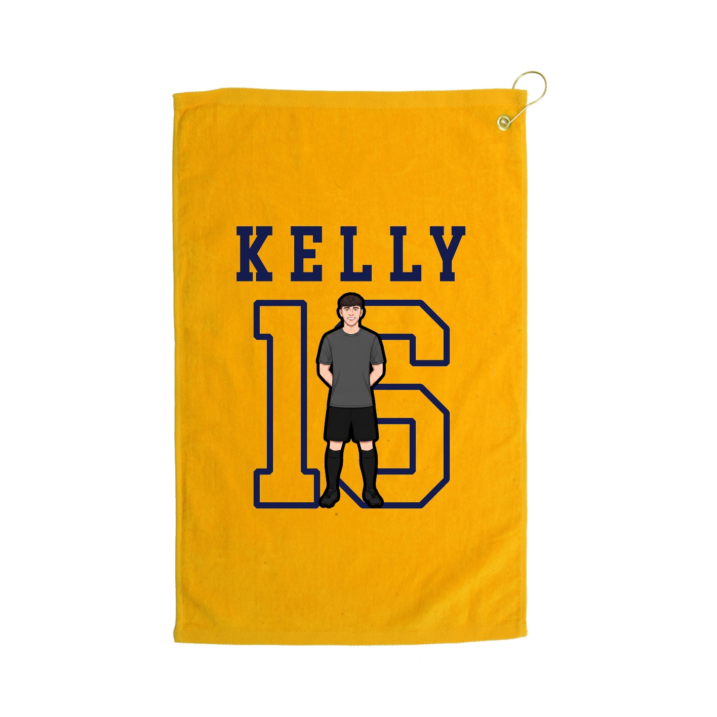 Golf Towel — Shirsey in Gold