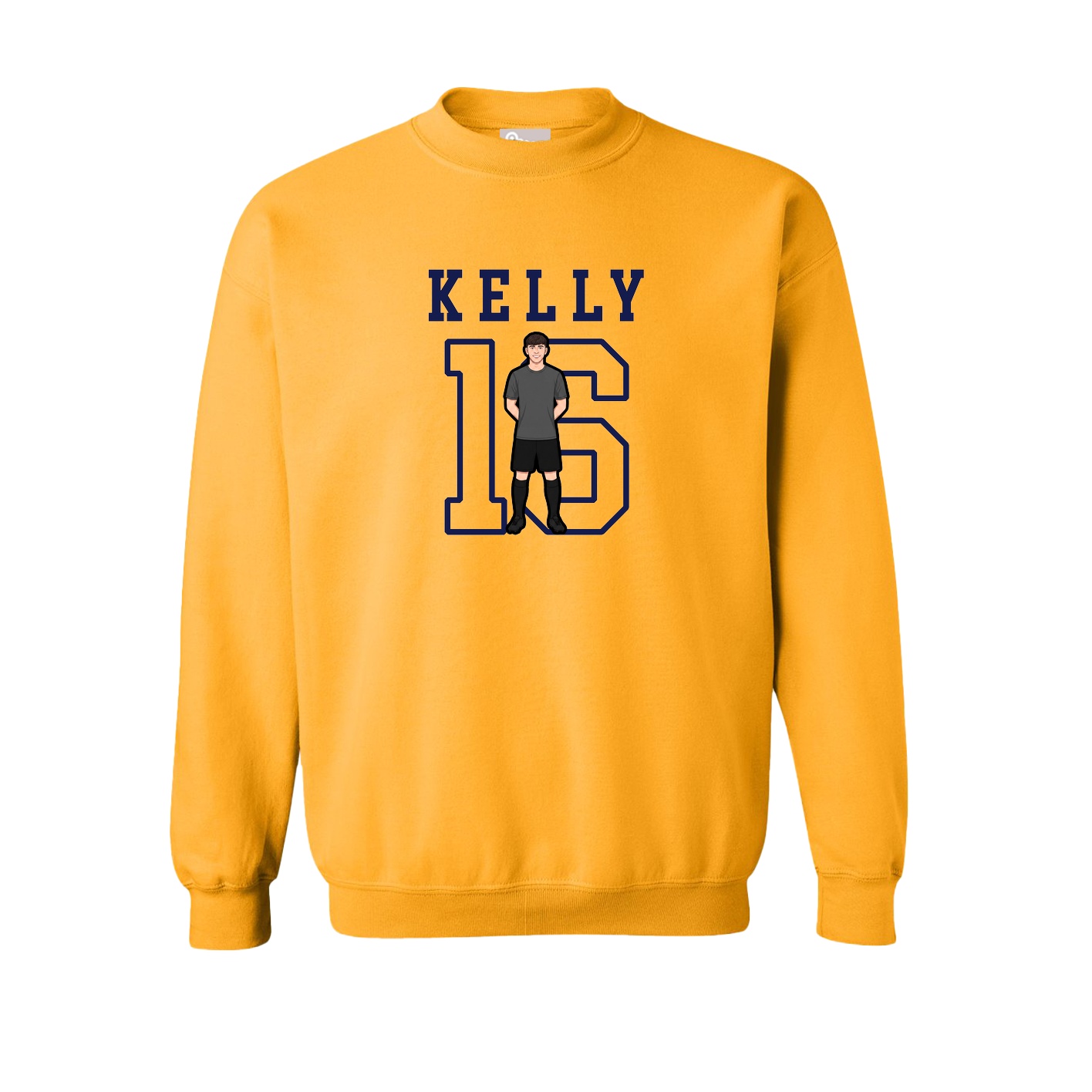 Fleece Crew — Shirsey in Gold