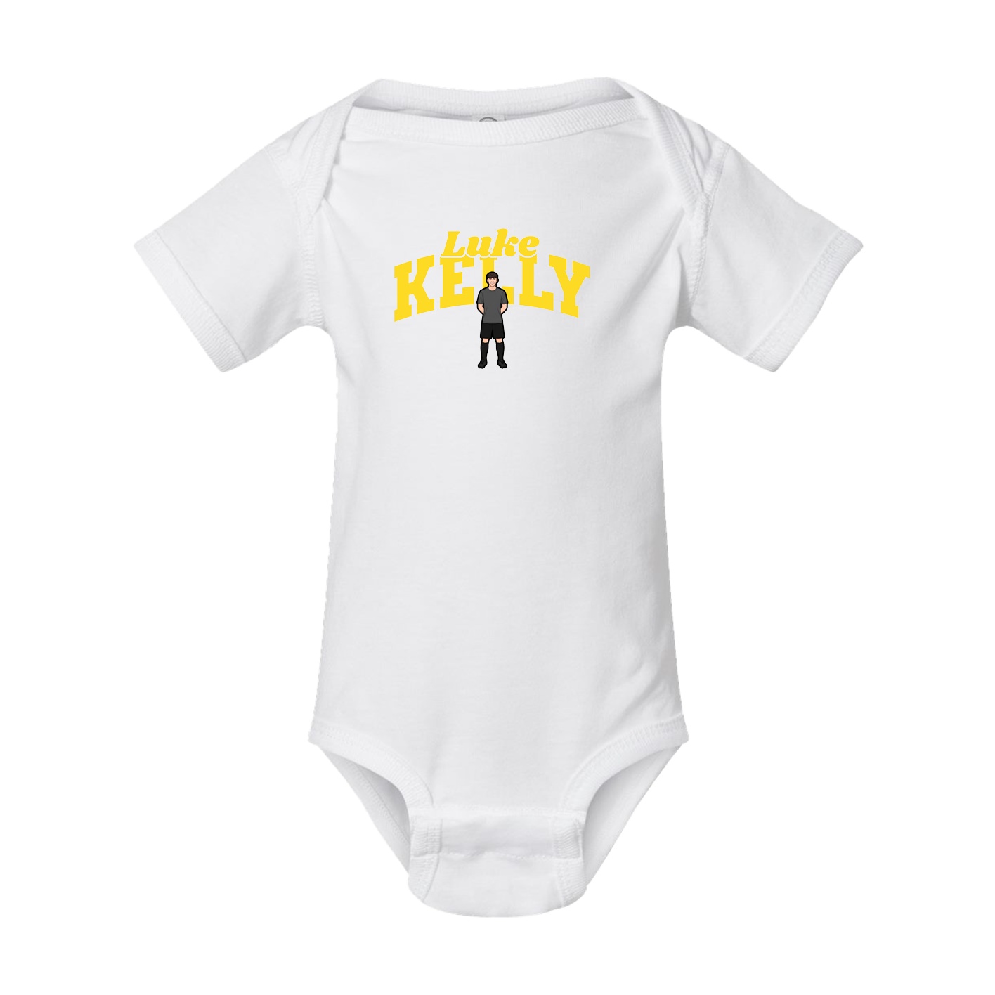 Baby Onesie — Signature Arch in White