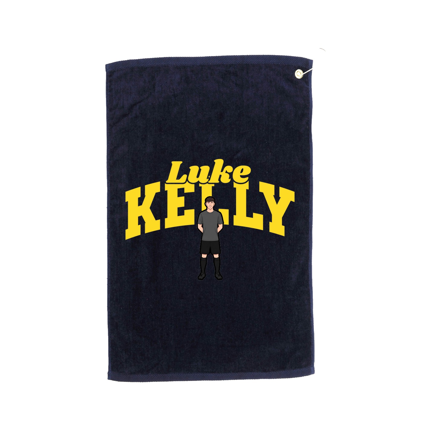 Golf Towel — Signature Arch in Navy