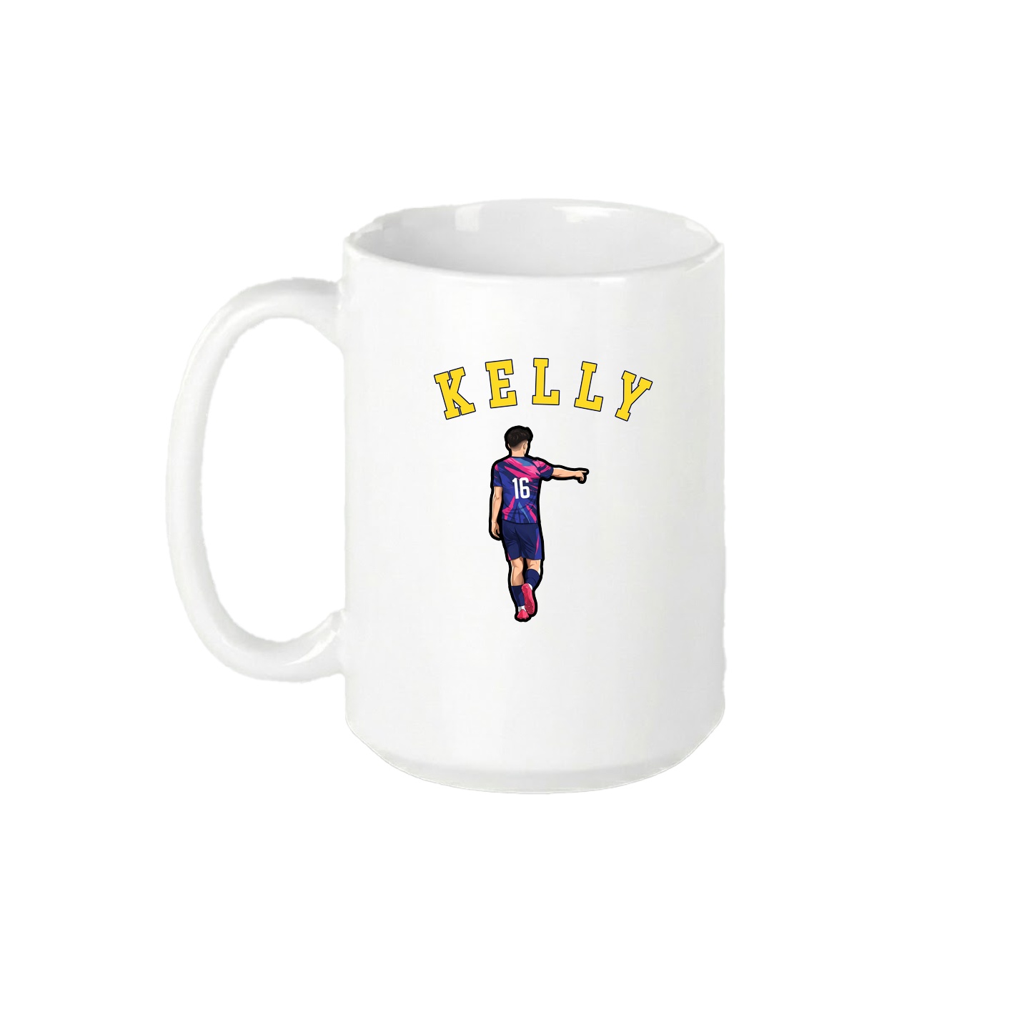 15oz Coffee Mug — Shirsey Arch in White