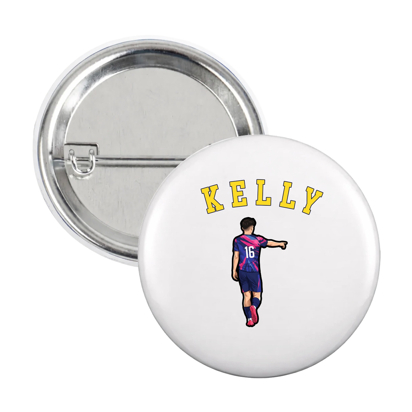 Game Day Button — Shirsey Arch in White