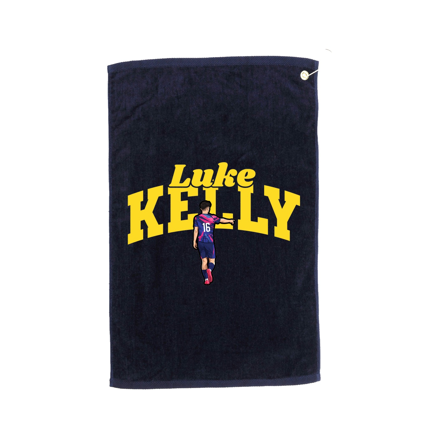 Golf Towel — Signature Arch in Navy