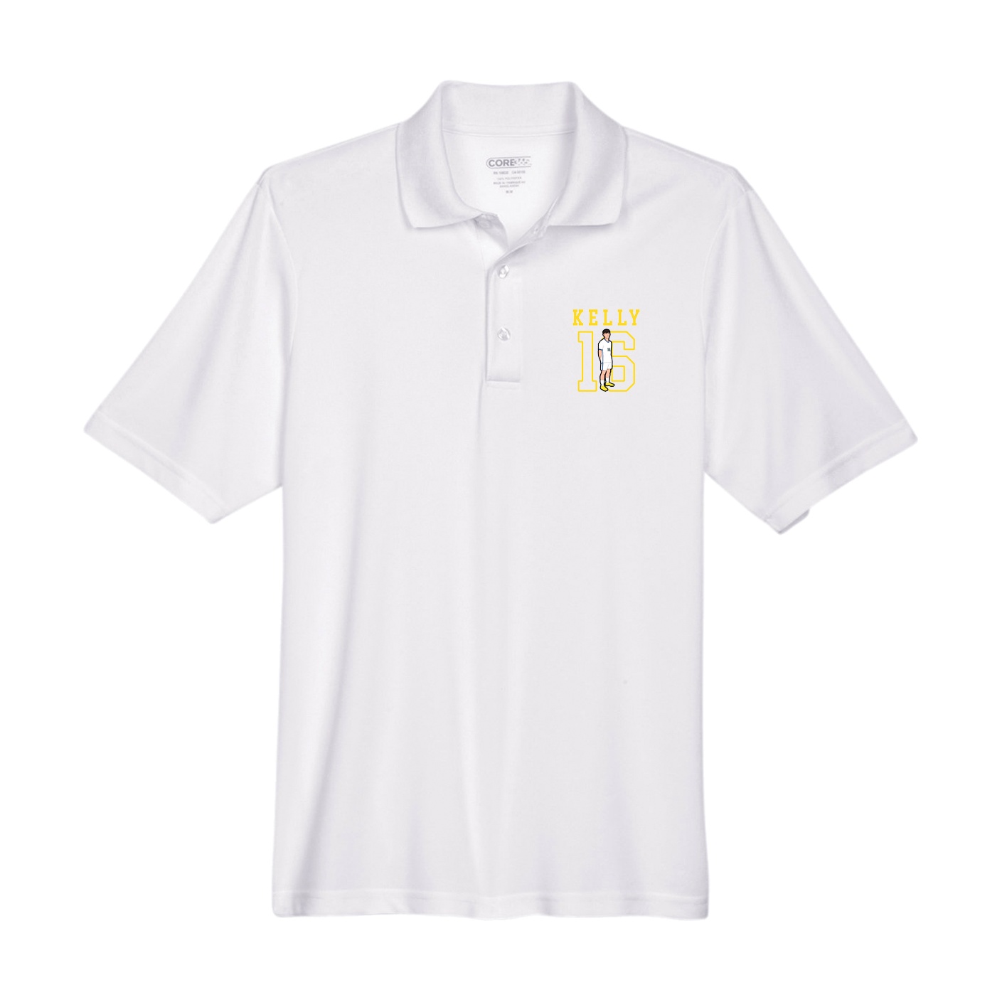 Performance Polo — Shirsey in White