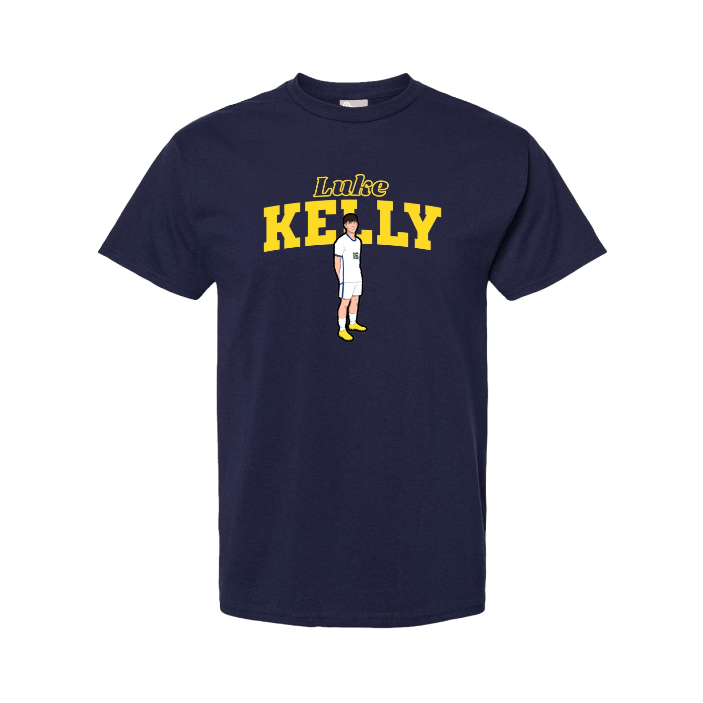 Tee — Name Arch in Navy