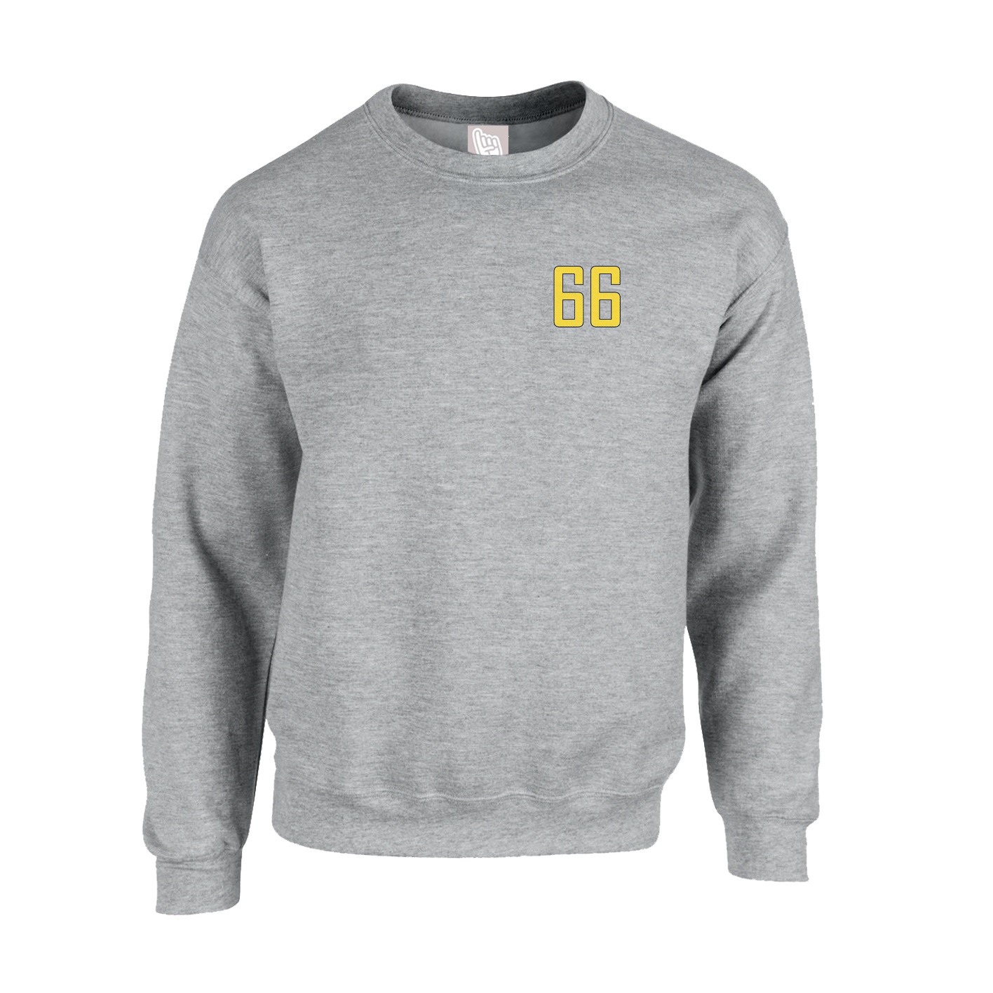 Fleece Crew — Front Shirsy in Grey