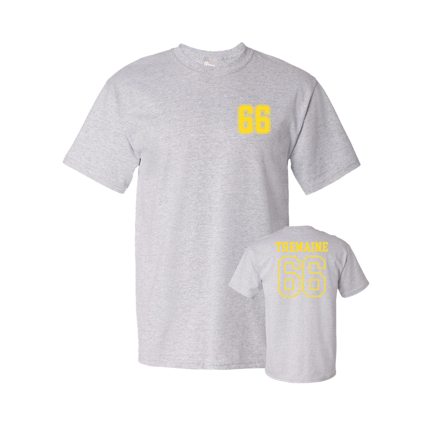 Tee — Chest Back in Grey