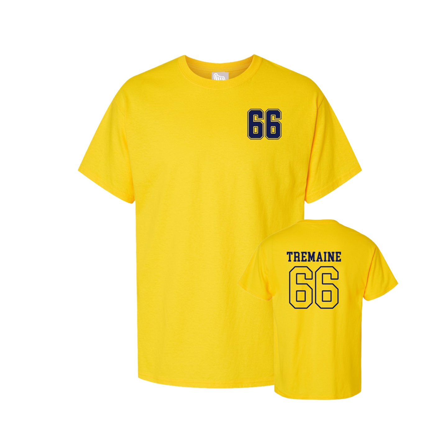 Youth Tee — Chest Back in Gold