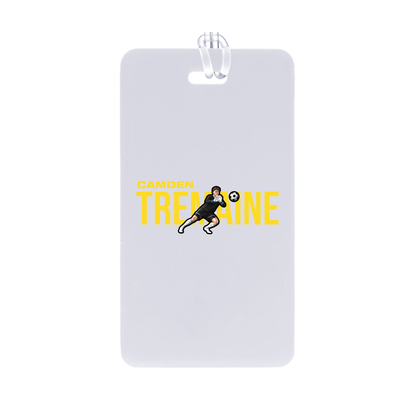 Bag Tag — Player Name in Classic