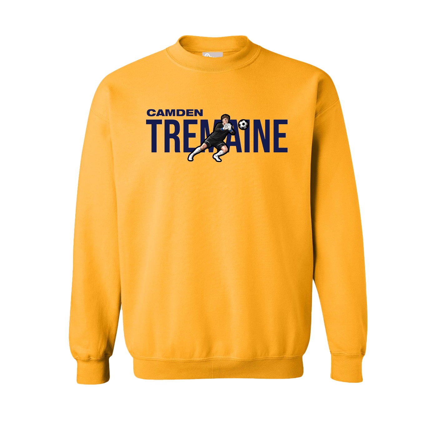 Fleece Crew — Player Name in Gold