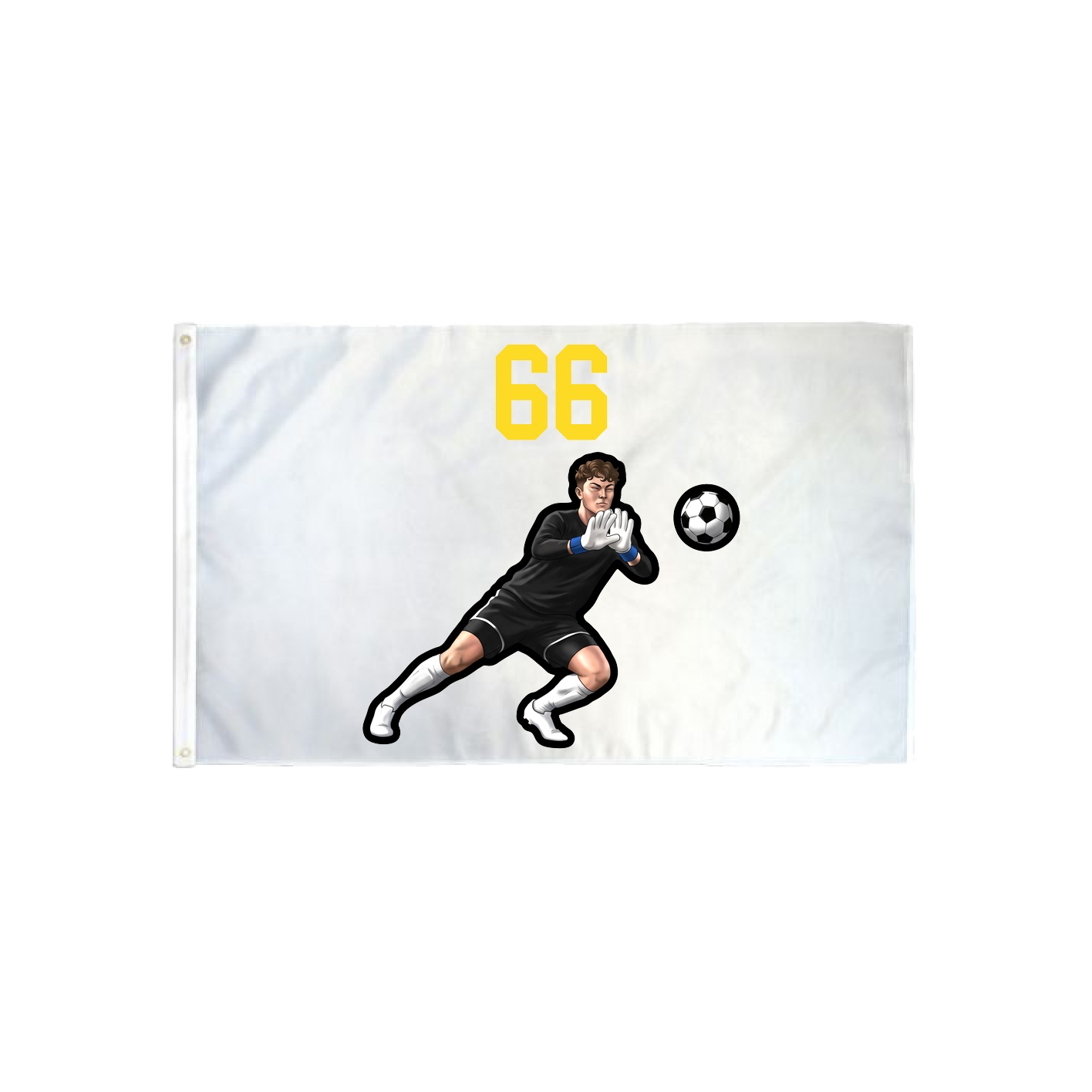 3x5 Flag — Number Top in Classic