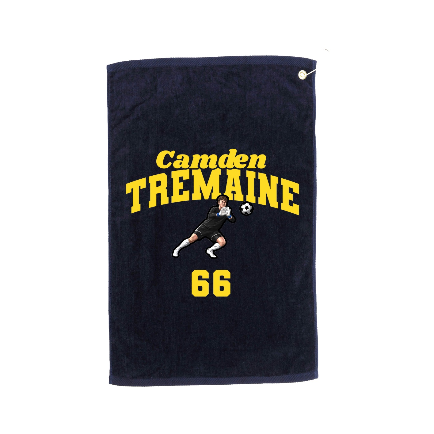 Golf Towel — Signature Arch in Navy