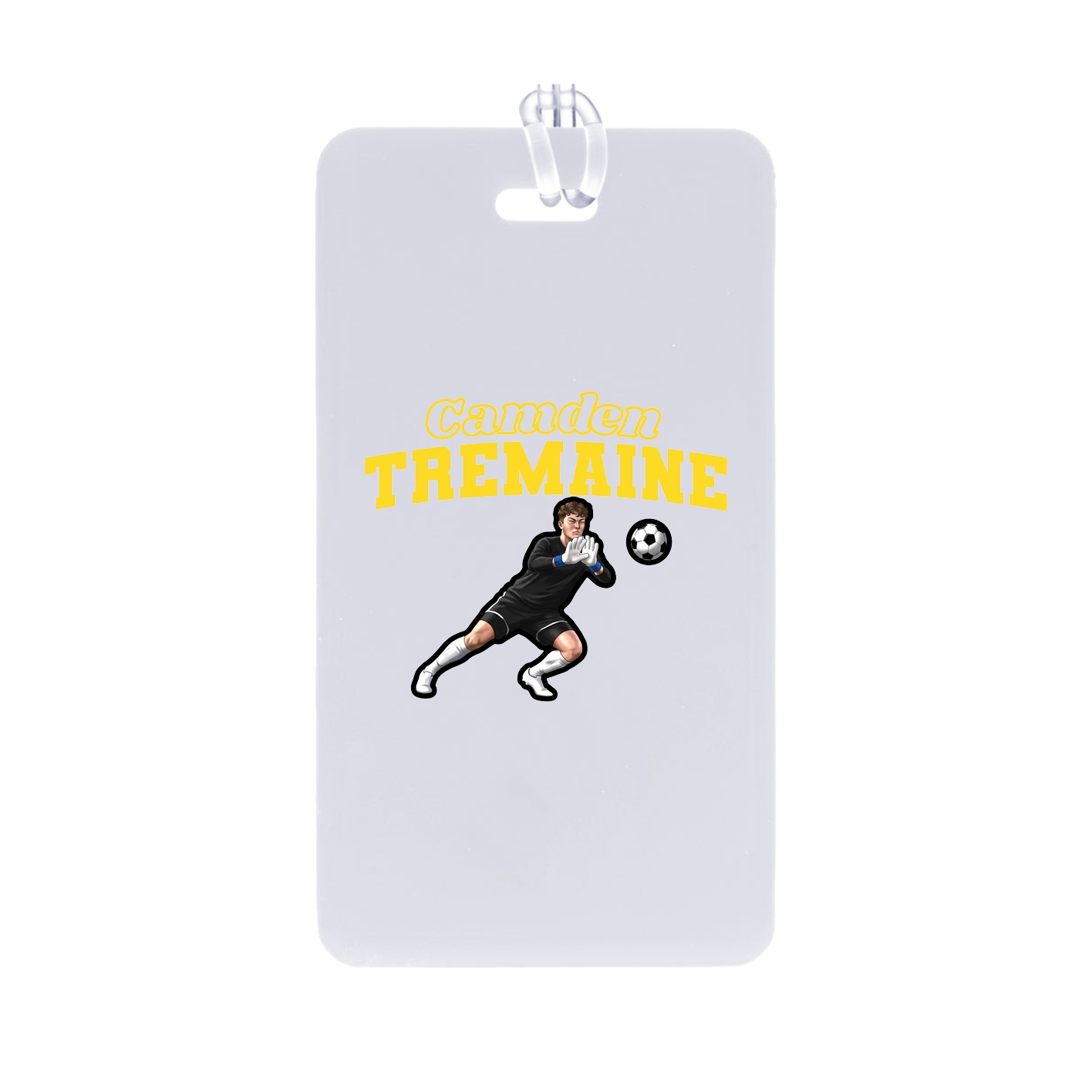 Bag Tag — Name Arch in Classic